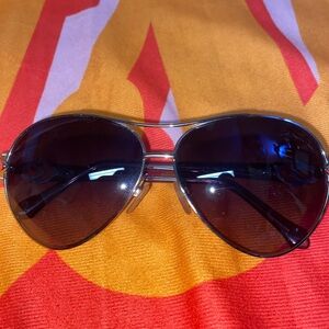 Roberto Cavalli Aviator Sunglasses with Black Lenses~ Discontinued Line~ RARE
